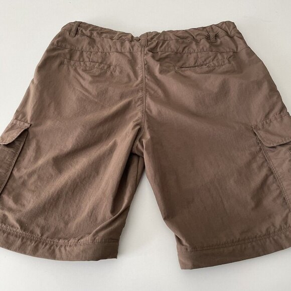 REI Shorts Girls XL (18) Lightweight Cargo Brown Nylon Outdoors Hiking Camping - Picture 3 of 13